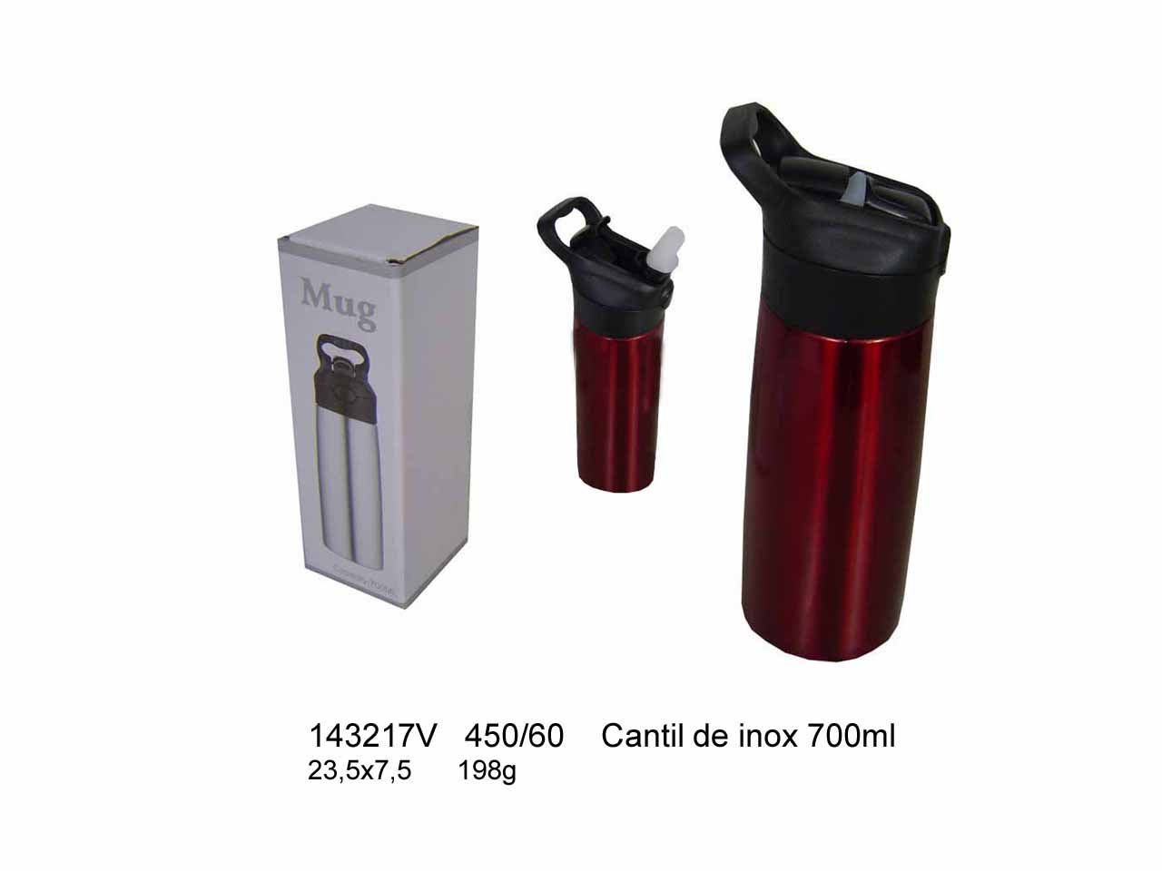 Cantil de Inox 700 ml - 143217V ( P)